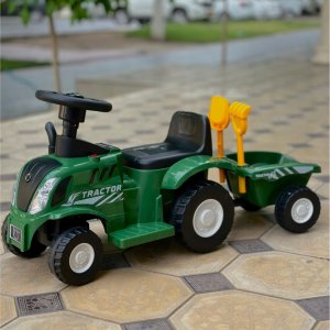 LUXMA Jeżdzik traktor z przyczepą dla dzieci dźwięki Z220Z 8