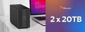 OBUDOWA DYSKU HDD SSD 2x 3,5" SATA III USB 3.2 KIESZEŃ RAID JBOD PM DO 40TB 5