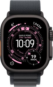 Smartwatch Apple Watch Ultra 3 GPS + Cellular 49mm Black Titanium / Alpine Loop L Czarny  (MF0X4QC/A) 2