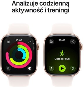 Smartwatch Apple Watch 11 GPS 42mm Rose Gold Alu Sport Band S/M Różowy (MEU04RK/A) 4