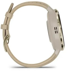 Garmin 010-02785-55 smartwatch / zegarek sportowy 3,05 cm (1.2") AMOLED 41 mm Cyfrowy 390 x 390 px Ekran dotykowy Złoto Wi-Fi GPS 8