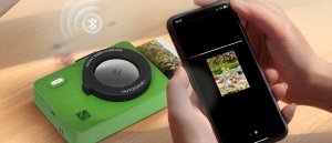 Aparat cyfrowy Impossible Aparat 2mp Natychmiastowy Wydruk 300 Dpi Bluetooth Led + Wkłady / Hanin Z5s / Żółty 7