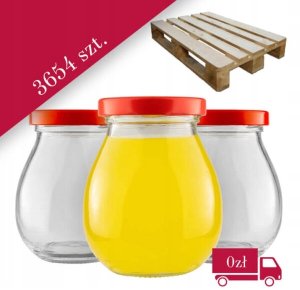 SŁOIK SŁOICZEK MAJO 245ml szklane słoiki na dżem miód PALETA 3654szt 14