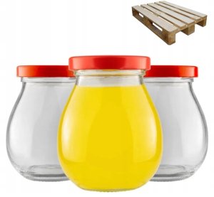 SŁOIK SŁOICZEK MAJO 245ml szklane słoiki na dżem miód PALETA 3654szt 9