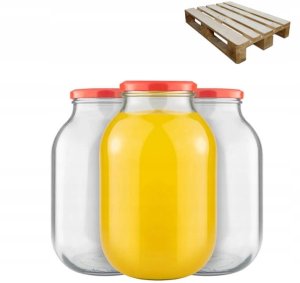PÓŁPALETA SŁOIK 3L 108szt - 18 ZGRZEWEK PRZETWORY 7