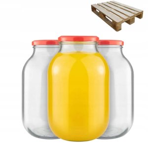 PÓŁPALETA SŁOIK 4L 108szt - 18 ZGRZEWEK PRZETWORY 9