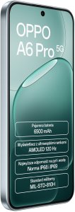 Smartfon Oppo A6 Pro 5G 8/256GB Szary Tytanowy  (6932169381154) 5