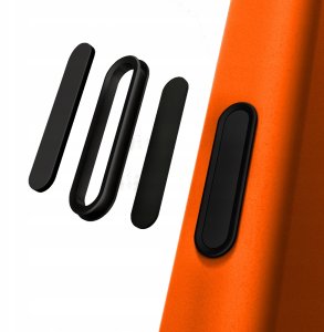 YAXO Etui na telefon Leather Gear Slim Case MagSafe iPhone 17 Air Magma Orange 4