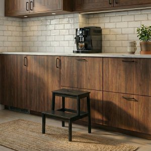 P&C Bambusowy taboret ze schodkiem KROK, wys. 46 cm 2