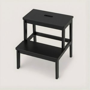 P&C Bambusowy taboret ze schodkiem KROK, wys. 46 cm 6