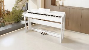 Kruger&Matz Pianino cyfrowe Kruger&amp;Matz KMDP-135 , kolor biały połysk 2