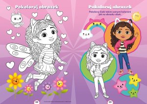 Figurka Polly Pocket Koci Domek Gabi. Kociastyczne łamigłówki 2