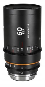 Obiektyw Obiektyw Laowa Nanomorph 60 mm T2,9 1,5x S35 Macro 1:2 Amber do Arri PL / Canon EF 2