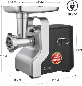 Maszynka do mielenia mięsa Zilan ZLN0126 11
