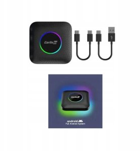 Radio samochodowe Carlinkit Adapter CARLINKIT TBOX Ambient 8GB+128GB Android 13- 8G/128G Carplay I Android Auto black 5