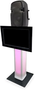 Hardman Czarny totem 100-175cm PTS25B-TV z akcesoriami one size 10