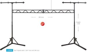 Hardman Profesjonalny statyw oświetleniowy - most SDLS8 z torbą one size 2