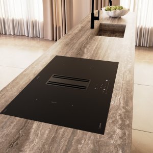Płyta grzewcza Globalo Płyta indukcyjna z okapem blatowym Auphoria Out 80.1 Black Mat (bez silnika) one size 2