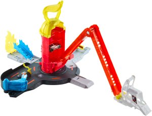 Mattel Hot Wheels City Zestaw Super Straż Pożarna Remiza + tor (JHL95) 5