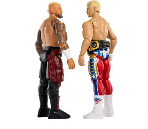 Figurka Mattel WWE Main Event Showdown „The American Nightmare” Cody Rhodes™ vs Solo Sikoa™ 2-pak (JHJ54) 4