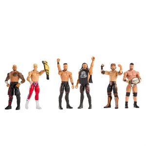 Figurka Mattel WWE Main Event Showdown „The American Nightmare” Cody Rhodes™ vs Solo Sikoa™ 2-pak (JHJ54) 5