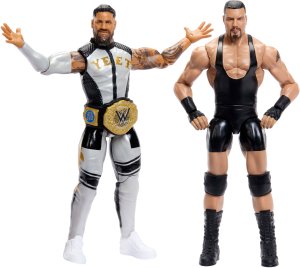 Figurka Mattel WWE Main Event Showdown Jey Uso vs Bron Breakker 2-pak (JHJ57) 4