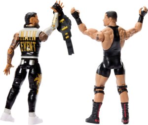 Figurka Mattel WWE Main Event Showdown Jey Uso vs Bron Breakker 2-pak (JHJ57) 5