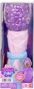 Lalka Barbie Mattel Petal Pop Kwiatowa niespodzianka Fioletowa stokrotka (JMF58) 6
