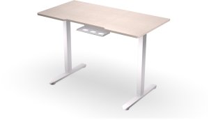 Biurko Endorfy Atlas S Electric Light Wood Jasnobrązowe 114 cmx60 cm 4