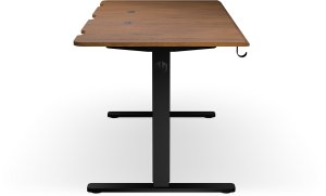 Biurko Endorfy Atlas L Electric Dark Wood Ciemnobrązowe 150 cmx76 cm 7