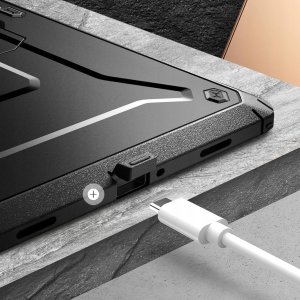 SUPCASE UNICORN BEETLE PRO GALAXY TAB A11+ PLUS 11.0 X230 / X235 / X236 BLACK 5