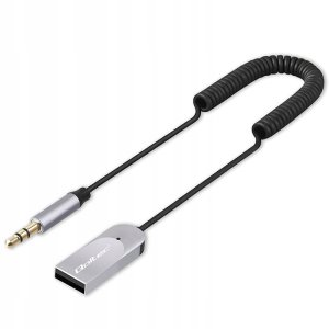 Transmiter FM Roxtone Qoltec Bezprzewodowy adapter odbiornik dźwięku Audio HiFi Home&Car| Bluetooth 6.0 | 2 x RCA | 1 x AUX 3.5mm| USB | Mikrofon 10