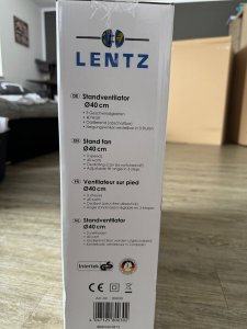 Termowentylator Lentz Lentz (136552) Ventilators 40W 40cm 136552 (4047125800302) 2