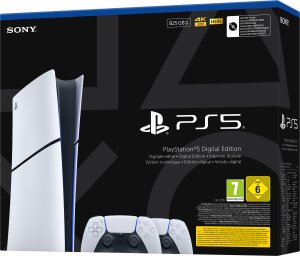 Sony PlayStation 5 E Chassis Slim Digital + 2 pady 2