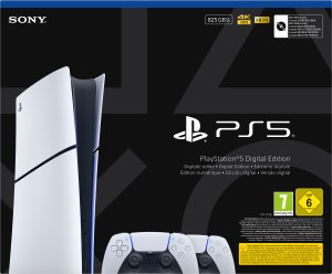 Sony PlayStation 5 E Chassis Slim Digital + 2 pady 4