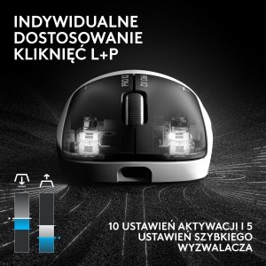 Mysz Logitech Pro X2 Superstrike - Lunar Eclipse (910-007776) 12