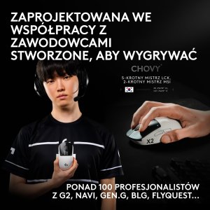 Mysz Logitech Pro X2 Superstrike - Lunar Eclipse (910-007776) 16