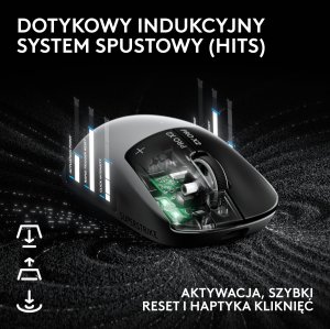 Mysz Logitech Pro X2 Superstrike - Lunar Eclipse (910-007776) 10