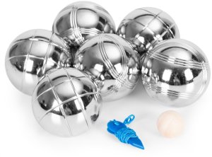 Multistore Zestaw do gry w bule kule do gry w bule 6 szt. + etui i akcesoria EDUKAMP 4