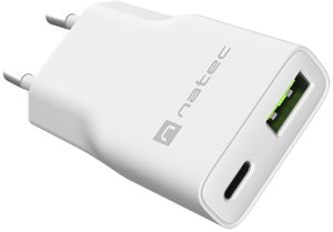 Ładowarka Natec Ribera 1x USB-A 1x USB-C 3 A (NUC-2376) 6