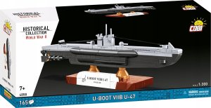 Cobi Niemiecka łódź podwodna U-47 T.VIIB 1:300 (4858) 5