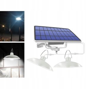 Forever Light Lampa solarna LED SUNARI FLS-80 podwójna 6W 520lm 4500K 5500mAh Li-Ion 9