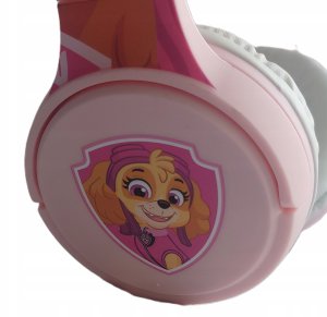 Słuchawki Nickelodeon Psi Patrol słuchawki bluetooth różowe 3