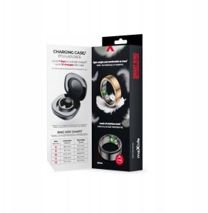 Smart Ring Maxlife MXSR-100 r. 8 Czarny (OEM0300703) 5