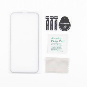 Szkło hartowane 5D do Samsung Galaxy S25 Plus czarna ramka 3