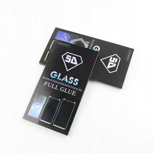 Szkło hartowane 5D do Samsung Galaxy S25 Plus czarna ramka 5