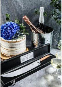 Champagne saber Laguiole Rose SdV 2