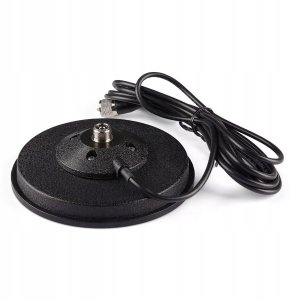 SIRIO MAG 145 PL - najmocniejsza podstawa magnetyczna 16cm (magnes 157mm) z kabelem 3,60m 5