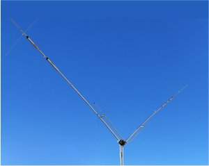 Antena D-Original KF 5 pasm 7 / 14 / 21 / 28 / 50 MHz dipol sztywny DX-ADIP-HF-5B 5