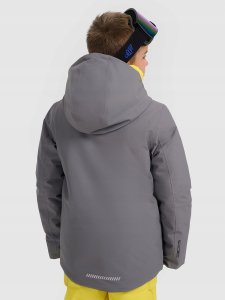 Kurtka narciarska dla chłopca 4F M0820 szara 4FJWAW25TTJAM0820 23S 140cm 5